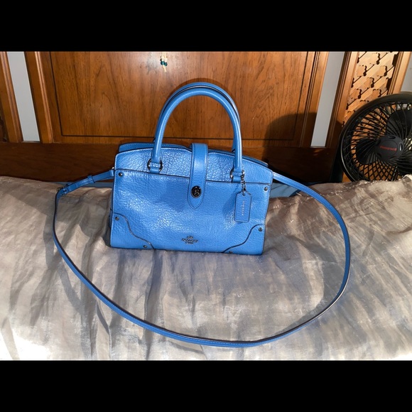 * sold * NWT Coach Mercer 24 Lapis Blue - Picture 3 of 9